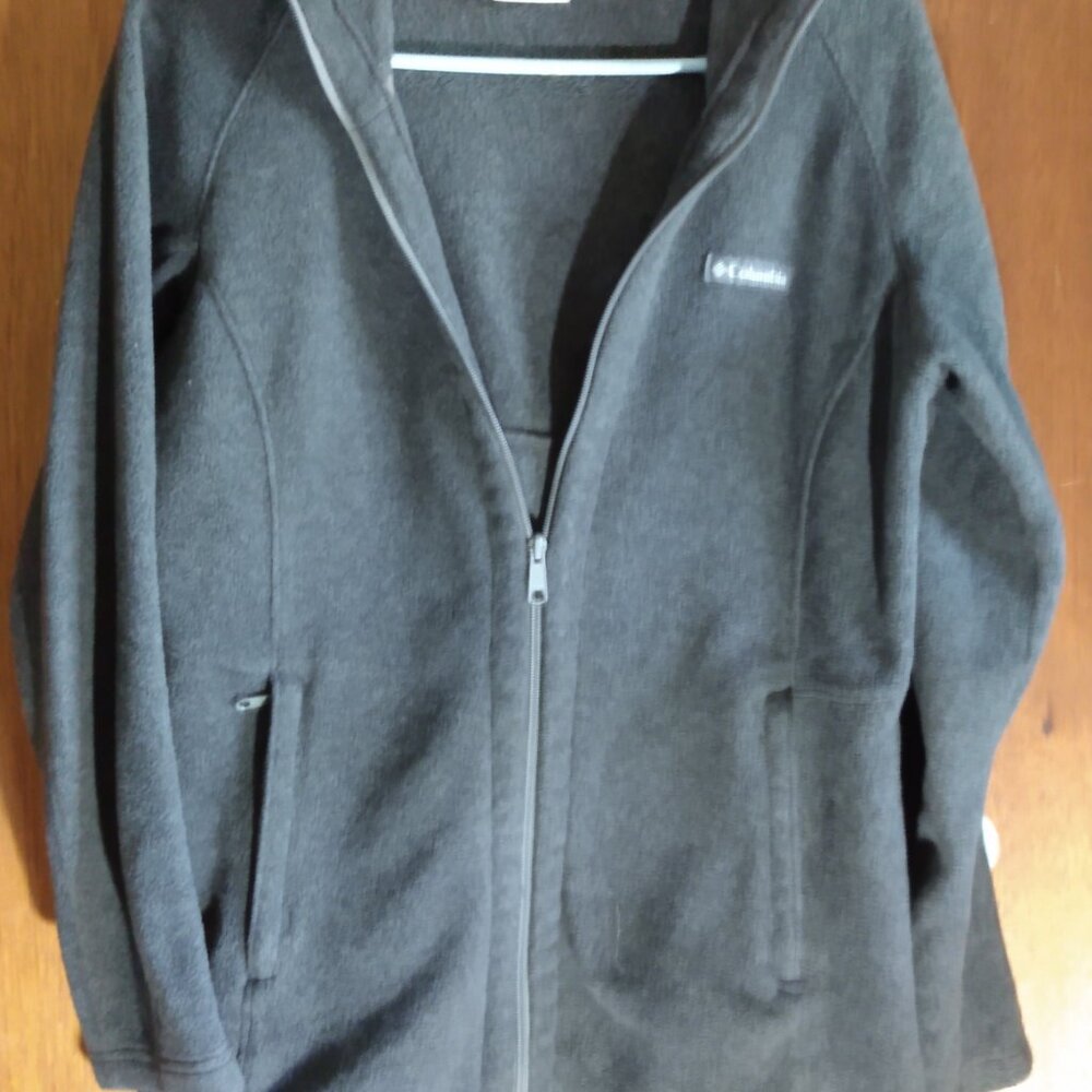 Columbia Fleece Hooded Jacket - Large